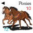 Celtic chariot ponies
