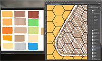 Peindre avec une palette